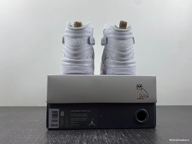 MaikeSneakers AA1239-135 Jordan White Retro 8 OVO 0725